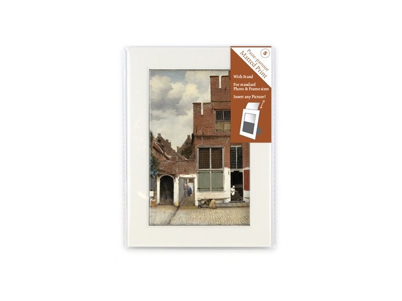 Passe-partout, S, 8 x 13 cm, Petite rue de Vermeer