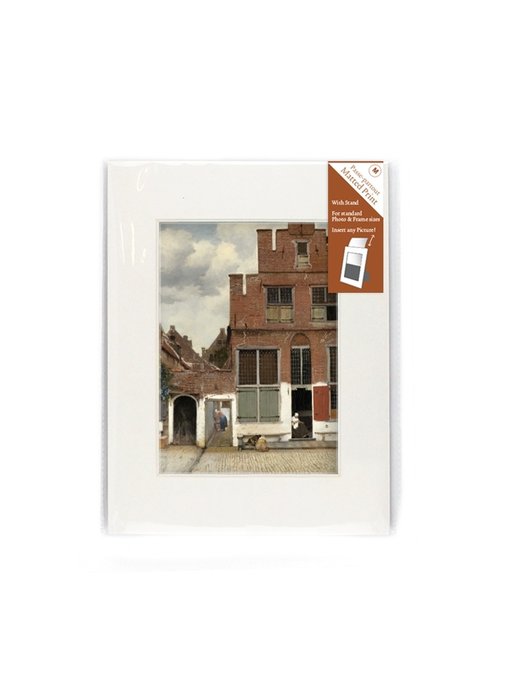 Passe-partout, M, 24 x 18 cm, calle de Vermeer