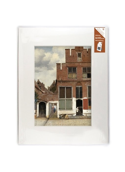 Passe-Partout, XL, 40 x 30 cm, Straße Vermeer