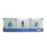 Dessous de verre,, tuiles bleues de Delft Jeux pour enfants