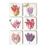 Dessous de verre, tulipes, marrel