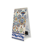 Magnetic Bookmark, Delft Blue Tiles