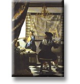 Magnet de réfrigérateur, l'art de la peinture, Vermeer