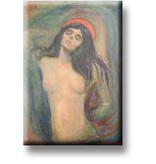 Fridge magnet, Madonna, Munch