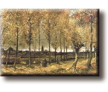 Fridge Magnet, The Poplar Avenue near Nuenen, Van Gogh