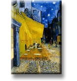 Magnet por frigo,  terrasse de café la nuit, Van Gogh