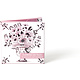 Cartera de tarjeta, Tarjetas de nota flores sobre azulejos, Fitzwilliam-SN07