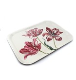 Bandeja laminada grande, tres tulipanes, Merian