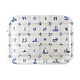 Serving  tray Laminate   large, Delft blue tiles