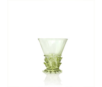 Historisches Glas, Berkemeier, 10 cm, grün