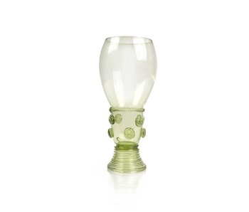 Verre historique, Roemer, 17 cm, vert