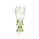Historical glass, Roemer, 17 cm, green