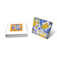 Replica azulejo, Delft azul, Diagonal Tulip 13 x 13 cm