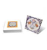 Replica Tile Triple Tulip 13x13 cm