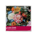 Lens cloth, 15x15 cm, Still life with flowers, De Heem