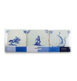 Posavasos, azulejos azules de Delft Varia