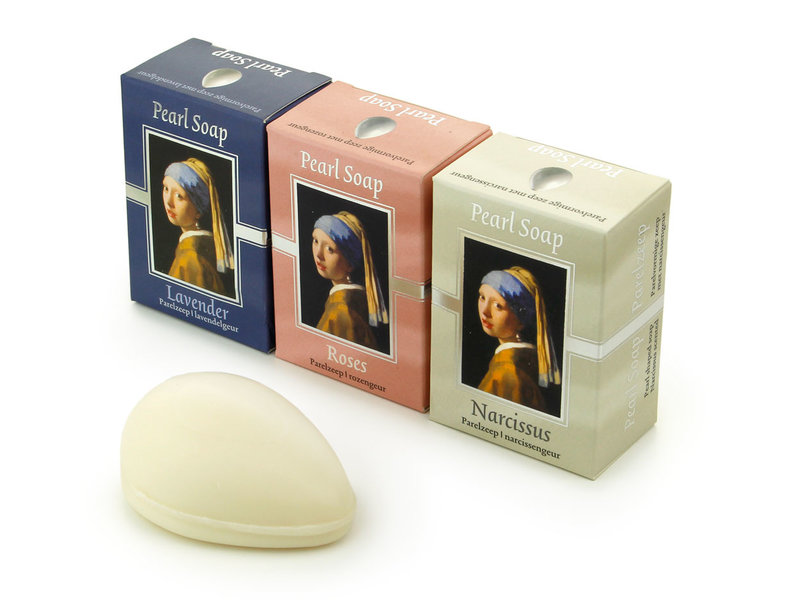 Set de 3 savons, Jeune fille à la perle, Vermeer