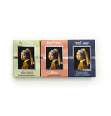 Jabón, juego de 3, Chica con arete de perla, Vermeer