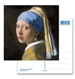 Postal, Chica con un arete de perlas, Vermeer