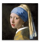 Postal, Chica con un arete de perlas, Vermeer