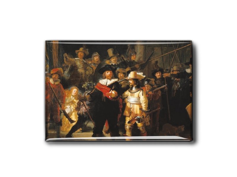 Magnet pour frigo, La Veille de nuit, Rembrandt