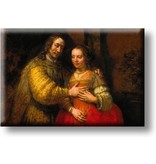 Imán de nevera, La novia judía, Rembrandt