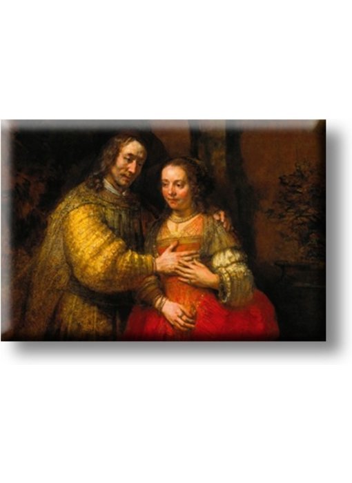 Fridge Magnet, The Jewish Bride, Rembrandt