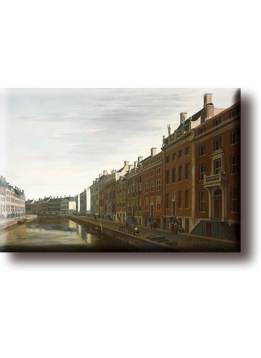 Imán de nevera, La curva del Herengracht, Berckheyde