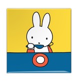 Kühlschrankmagnet, isst Miffy