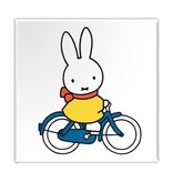 Imán de nevera, Miffy está en bicicleta