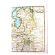Doppelkarte, historische Karte der Niederlande