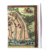 Card, Historical Map Amsterdam 1585