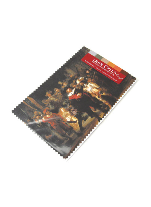 Tissu pour lentilles, 10 x 15 cm, La Veille de nuit, Rembrandt