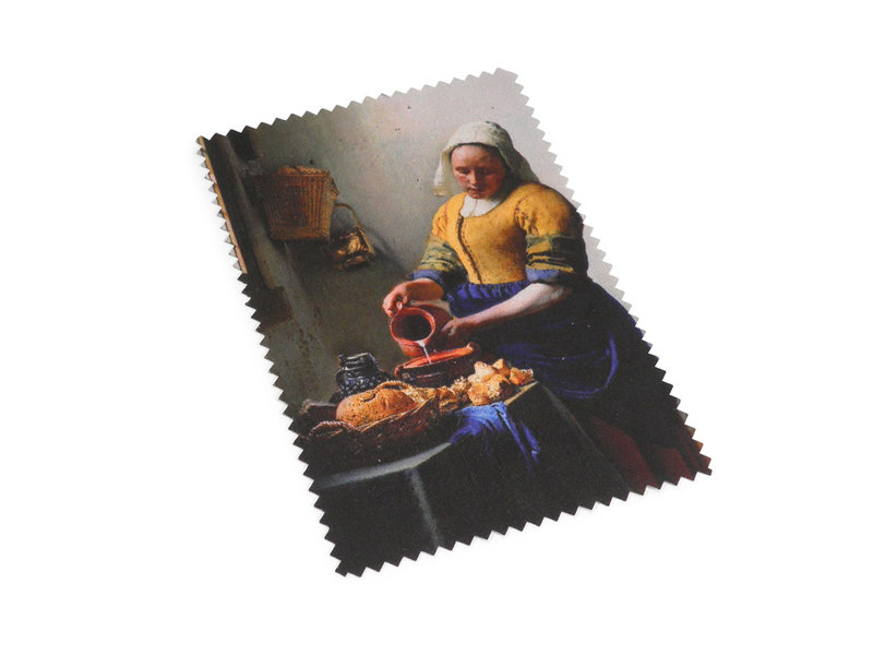 Lens cloth, 10 x 15 cm, The Milkmaid