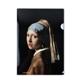 Porte-documents format A4, Fille avec une boucle d'oreille perle, Vermeer