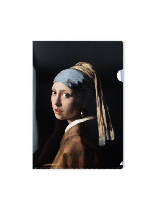 L-Ordner A4-Format, Mädchen mit einem Perlenohrring, Vermeer