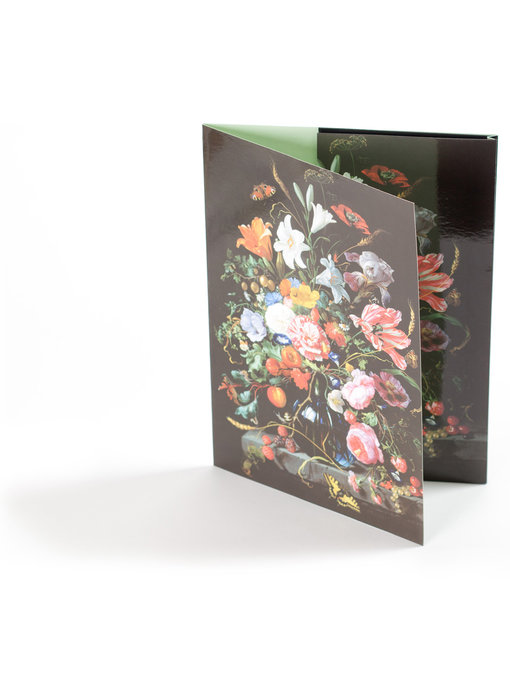 Carpeta de archivo, Florero con flores, De Heem