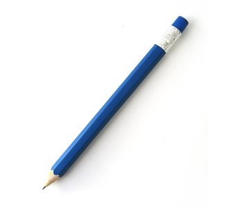 Holzkugelschreiber, blau