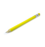 Wooden Mechanical Pencil, W, Yellow