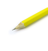 Wooden Mechanical Pencil, W, Yellow