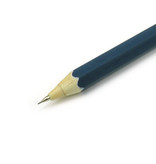 Crayon mécanique en bois, W, bleu
