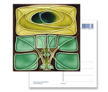 Ansichtkaart, Art Nouveau, Keltische roos