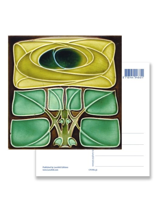 Ansichtkaart, Art Nouveau, Keltische roos