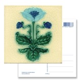 Carte postale, Art Nouveau, Bleuet