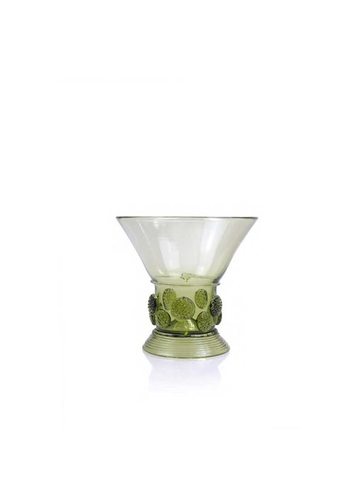 Glas, Berkemeier, Nieten 10 cm, grün