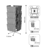 Displays, Cards Table display, 14 vaks 120x168 mm (6 en 8)