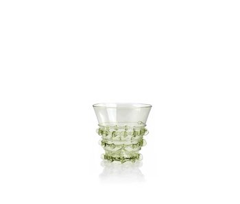 Historical glass, Berkemeier, 7 cm, green