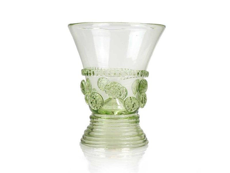 Glas, Berkemeier, Nieten 9 cm, grün