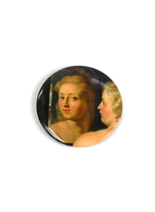 Spiegeltje, groot, Ø 80 mm Venus voor de spiegel, Rubens