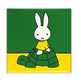 Aimant de réfrigérateur, Miffy sur une tortue